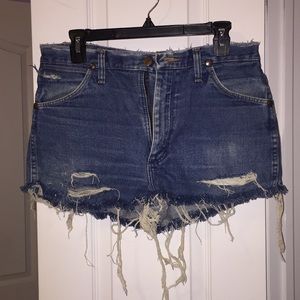 Vintage Wrangler Denim Shorts